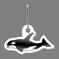 Zippy Clip - Orca Whale Decorative Tag W/ Clip Tab